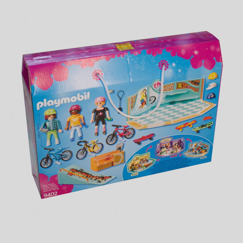 PLAYMOBIL 9402 Bike & Skate Shop | Spielzeug Mit Rampe & Inlineskates | Für Kinder Ab 4 Jahren | Nachhaltige Materialien