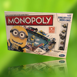 Hasbro Spiele A2574398 - Ich - Einfach unverbesserlich Monopoly, Familienspiel